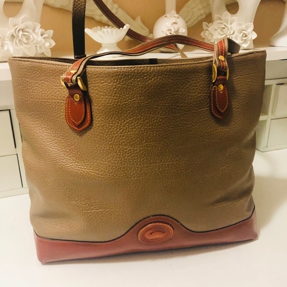 Vintage pure leather large bag - Picture 2 of 8